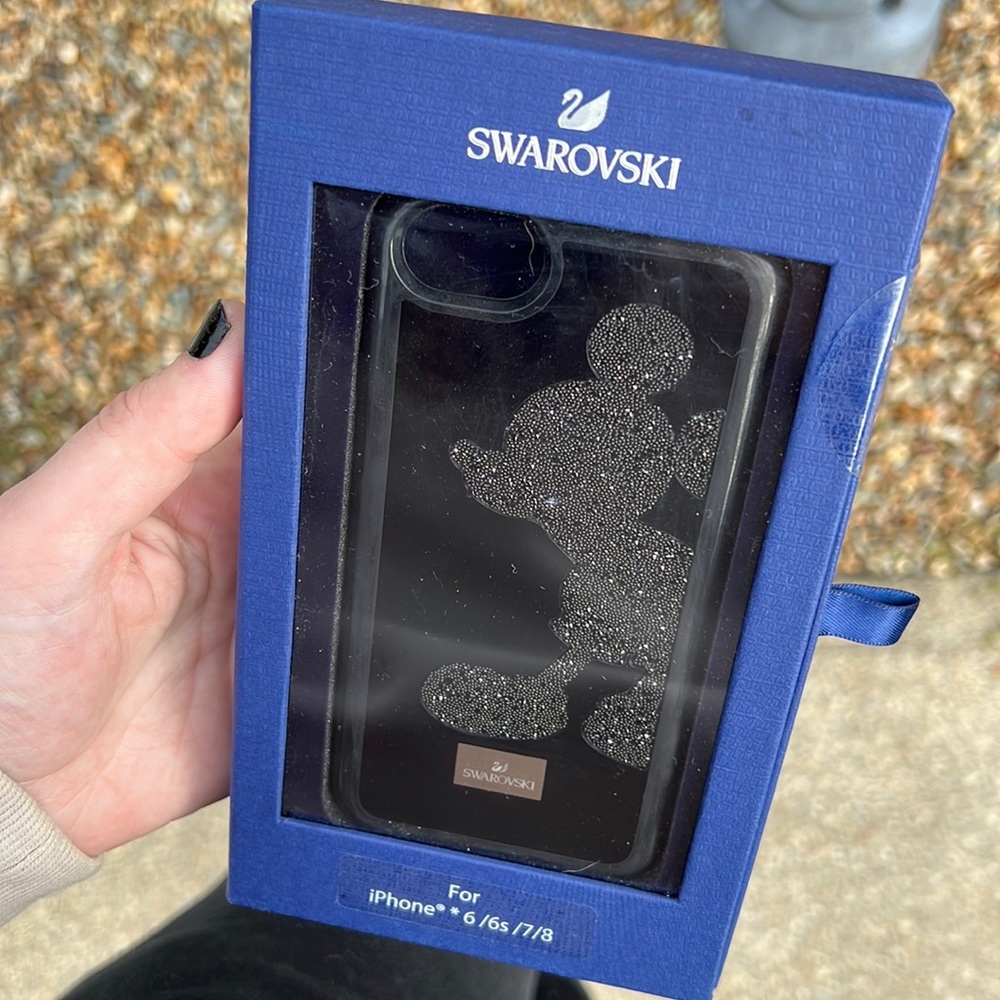 SWAROVSKI Mickey Mouse IPhone 6/6s/7/8 phone case sealed package